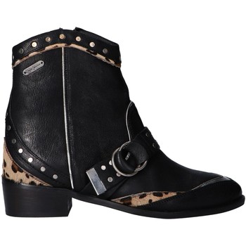 Chaussures Femme Bottines Pepe jeans PLS50385 CHISWICK Negro