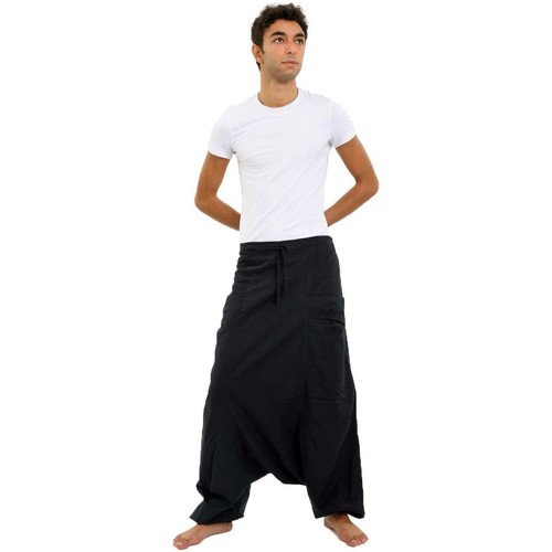 Vêtements Homme Pantalons Homme | Sarouel noir Mikos - HA09986