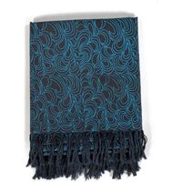 Accessoires textile Femme Echarpes / Etoles / Foulards Fantazia Cheche foulard coton Latika noir turquoise Noir