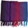 Accessoires textile Echarpes / Etoles / Foulards Fantazia Cheche foulard coton basic ethnic violet bleu fuchsia chine Violet