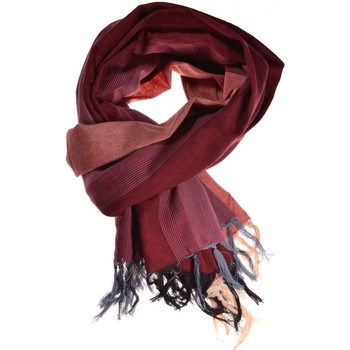 Accessoires textile Echarpes / Etoles / Foulards Fantazia Cheche foulard coton basic ethnic bordeau rose gris Rouge