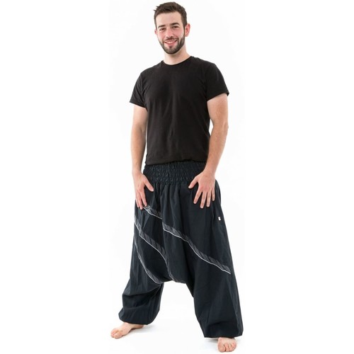 Vêtements Homme Pantalons Homme | Sarouel grande taille large ceinture elastique Andaman - AL78484