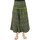 Vêtements Femme Pantacourts Fantazia Sarouel pantacourt jupe femme elastique imprime etoile Vert