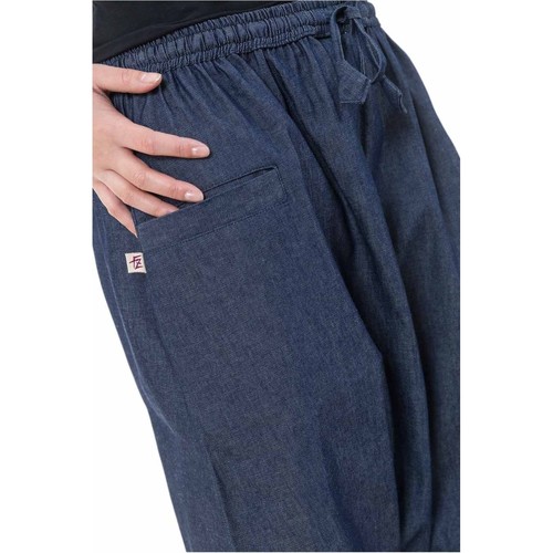 Vêtements Pantalons | Pantacourt bermuda sarouel jean leger urban babacool mixte - FO71789