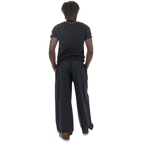 Vêtements Homme Pantalons Homme | Pantalon japonais original noir - IT74770