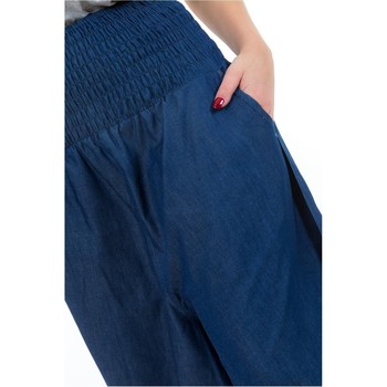 Jeans Fantazia Sarouel jupe culotte blue jean denim Bleu - Vêtements Jeans Femme 36 