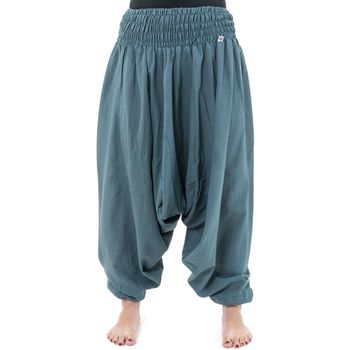 Vêtements Femme Pantalons fluides / Sarouels Fantazia Pantalon sarouel elastique uni aladin sarwel indien Gris