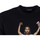 Vêtements Homme T-shirts manches courtes Domrebel Party T-Shirt Noir