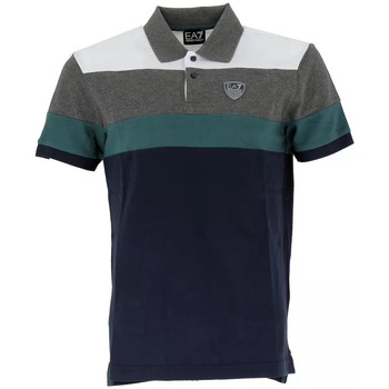 Vêtements Homme T-shirts & Polos Ea7 Emporio Armani off Polo Bleu