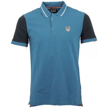 Vêtements Homme T-shirts & Polos Ea7 Emporio Anderson Armani Polo Bleu