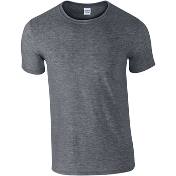 Vêtements Homme T-shirts manches courtes Gildan Soft-Style Gris foncé chiné