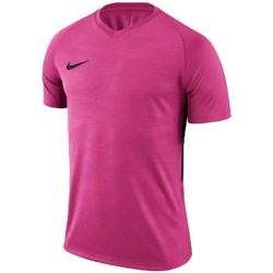 Vêtements Garçon T-shirts manches courtes Nike JR Tiempo Prem Rose