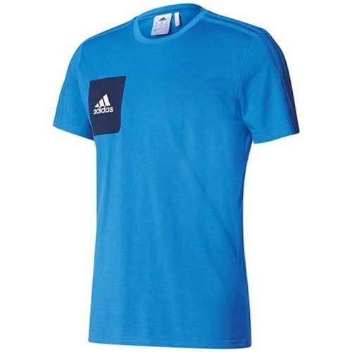 Vêtements Homme T-shirts manches courtes adidas Originals Tiro 17 Bleu