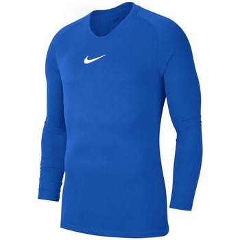 Vêtements Garçon T-shirts pink manches courtes Nike JR Dry Park First Layer Bleu