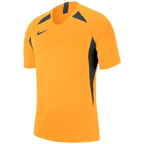 Vêtements Homme T-shirts manches courtes Nike slide Legend SS Jersey Noir, Orange