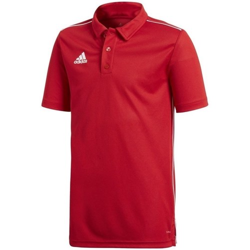 Vêtements Garçon T-shirts manches courtes adidas Originals Core 18 Junior Rouge