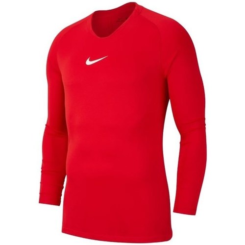 VêDenim Homme T-shirts manches courtes Nike Dry Park First Layer Rouge
