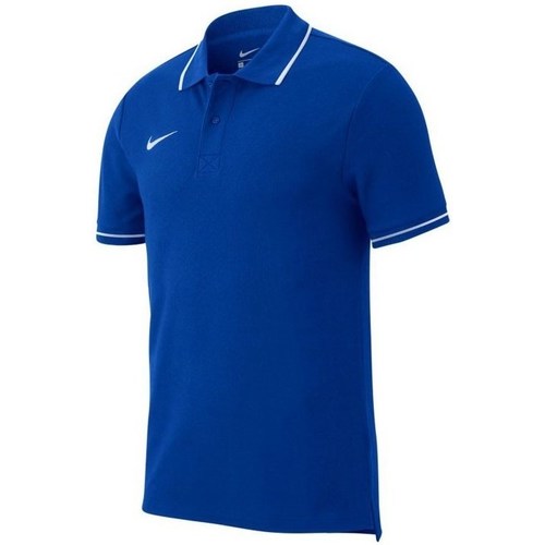 Vêtements Homme T-shirts manches courtes Nike Team Club 19 Polo Bleu