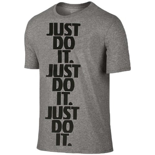Vêtements Homme T-shirts Grey manches courtes Nike Nsw Hybrid Jdi Stack Tee Gris