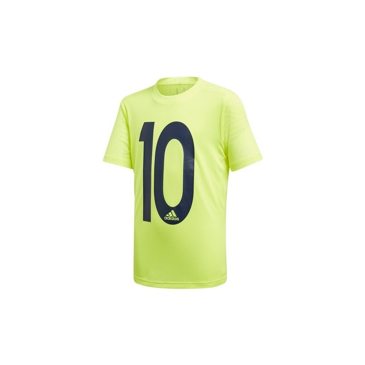 Vêtements Garçon T-shirts manches courtes adidas Originals JR Messi Icon Jersey Vert