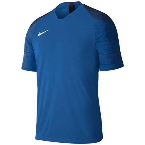 Vêtements Homme T-shirts manches courtes Nike Dry Strike Jerse Bleu