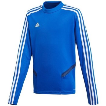 Vêtements Garçon Sweats adidas Originals JR Tiro 19 Bleu, Blanc