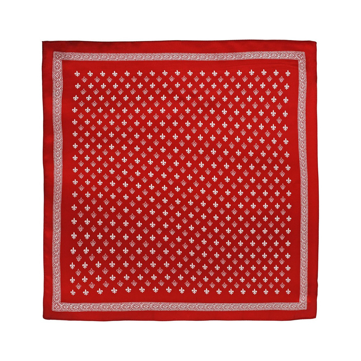 Accessoires textile Femme Echarpes / Etoles / Foulards Allée Du Foulard Carré de soie Piccolo Roy Rouge