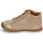 Chaussures Fille Way Boots GBB NAHIA Beige / Doré