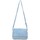 Sacs Femme Sacs Bandoulière Fuchsia Mini sac pochette plate  déco strass bleu clair Multicolore