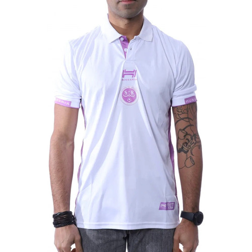 Vêtements Homme T-shirts terrex & Polos Hungaria H-753850-60 Blanc