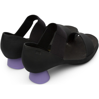 Femme Camper Sandales élastiques à talons cuir Alright Sandal noir - Chaussures Sandale Femme 130 