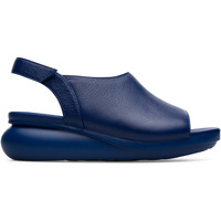 Chaussures Femme Sandales élastiques Cuir Camper Sandales à plateforme cuir BALLOON bleu