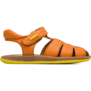 Chaussures Garçon Sandales et Nu-pieds Camper Sandales cuir BICHO orange