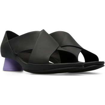 Femme Camper Sandales élastiques à talons cuir Alright Sandal noir - Chaussures Sandale Femme 135 
