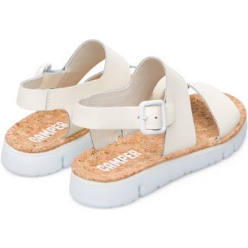 Sandales et Nu-pieds Camper Sandales cuir ORUGA beige - Chaussures Sandale Femme 99 