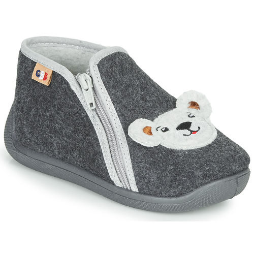 GBB KITRA Gris - Chaussures Chaussons Enfant 34,90 €