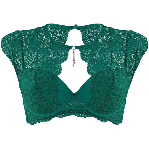 Rembourrés Pommpoire Soutien-gorge ampliforme coque moulée vert Feu Aux Poudres Vert - Sous-vêtements Rembourrés Femme 29 