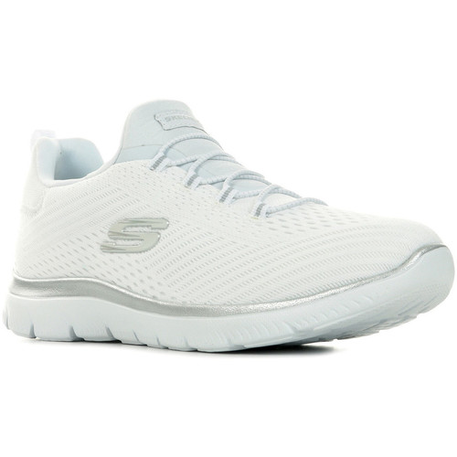 Chaussures Femme Baskets mode Skechers Summits Fast Attraction Blanc