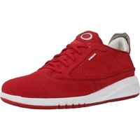 Chaussures Baskets mode Geox D AERANTIS A Rouge