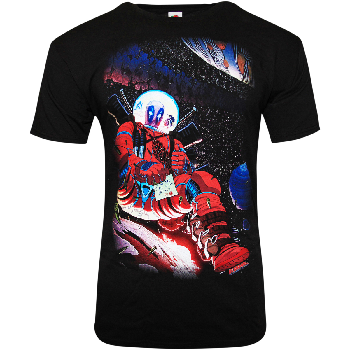 Vêtements T-shirts manches longues Deadpool CI1077 Noir