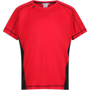 Vêtements Enfant T-shirts manches courtes Regatta  Rouge/noir