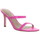 Chaussures Femme Sandales et Nu-pieds Guess handbag Sandales à talons  ref_48349 Fux Rose