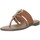 Chaussures Femme Sandales et Nu-pieds Guess Sandales  ref_48339 Cognac Marron