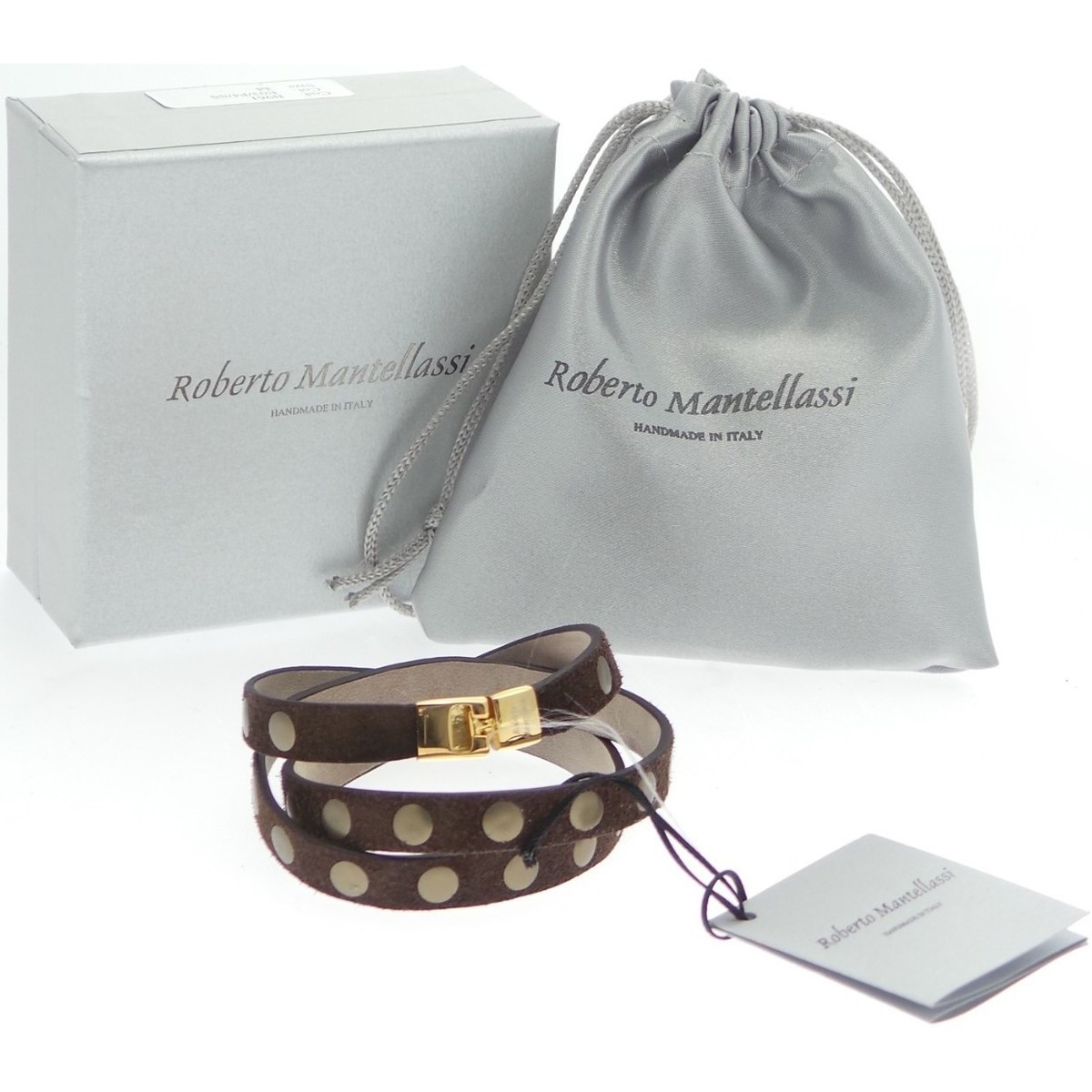 Montres & Bijoux Femme Bracelets Roberto Mantellassi  Marron