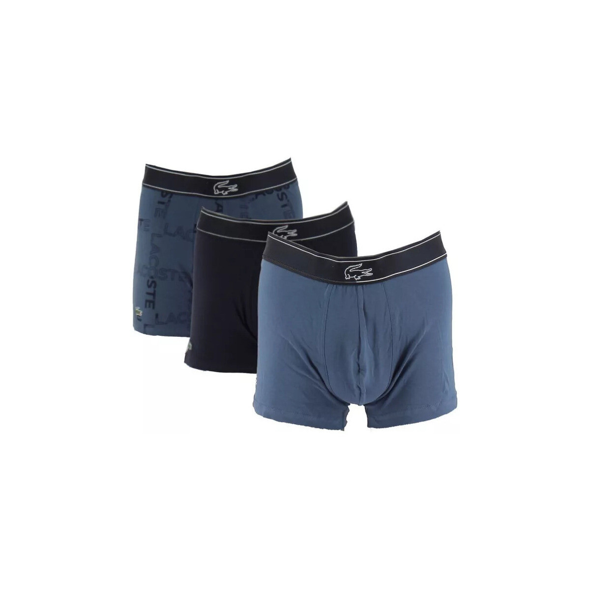Sous-vêtements Homme Boxers Lacoste Pack de 3 Bleu