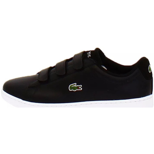 Chaussures Homme Baskets basses Luxe Lacoste CARNABY EVO STRAP 119 1 SMA Noir