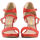 Chaussures Femme Sandales et Nu-pieds Made In Italia - iride Rouge