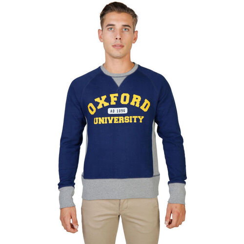 Vêtements Homme Sweats Oxford University - oxford-fleece-raglan Bleu