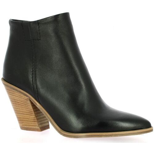 Chaussures Femme Bottes Pao Boots new cuir Noir