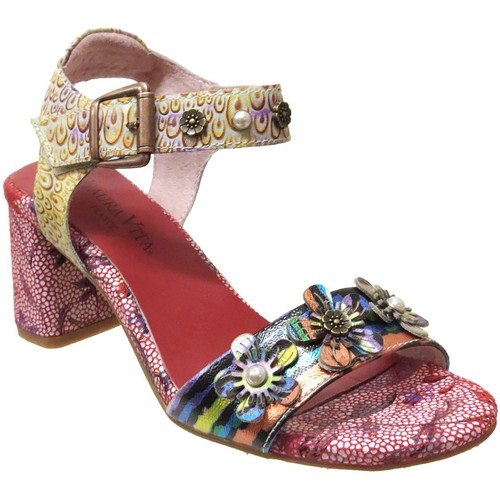 Chaussures Femme Sandales et Nu-pieds Laura Vita Heco 02 Rouge